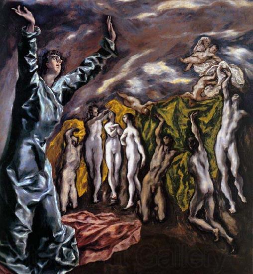 El Greco The Opening of the Fifth Seal